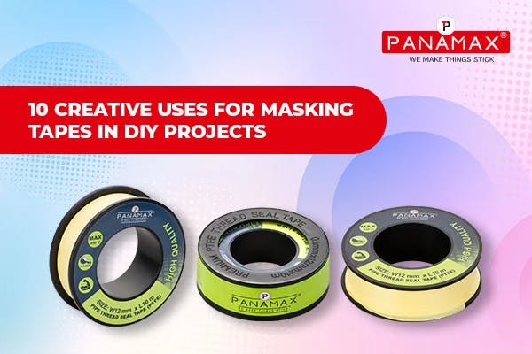 10 Creative Uses for Masking Tapes in DIY Projects