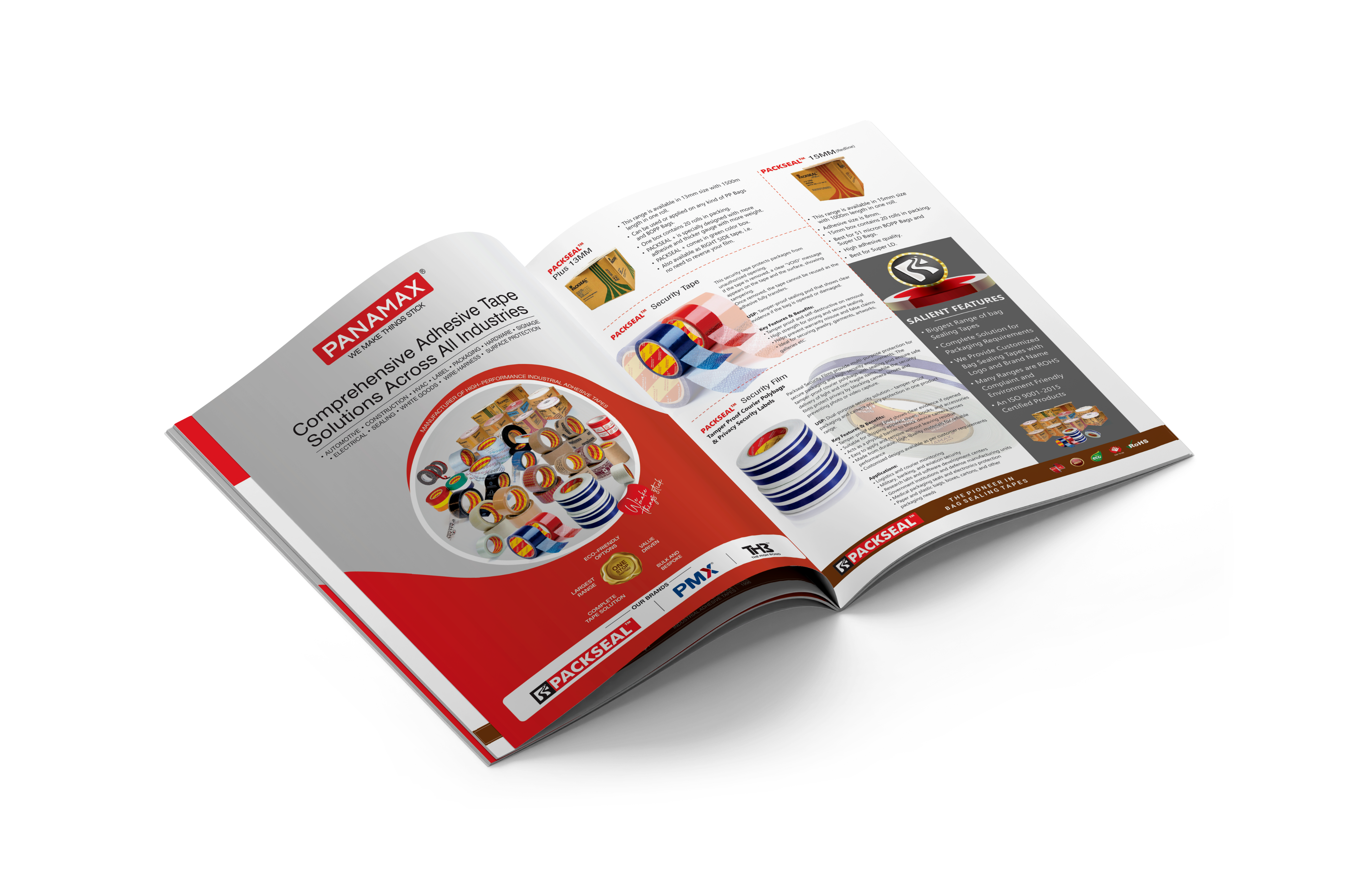 PANAMAX product catalogue spread